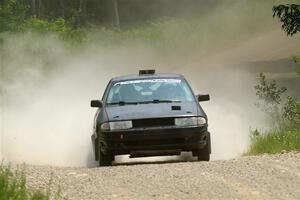 Jacob Kennedy / James Smith Ford Escort GT on SS1, Camp 3 North.