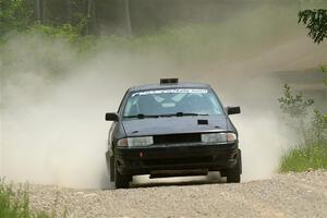 Jacob Kennedy / James Smith Ford Escort GT on SS1, Camp 3 North.