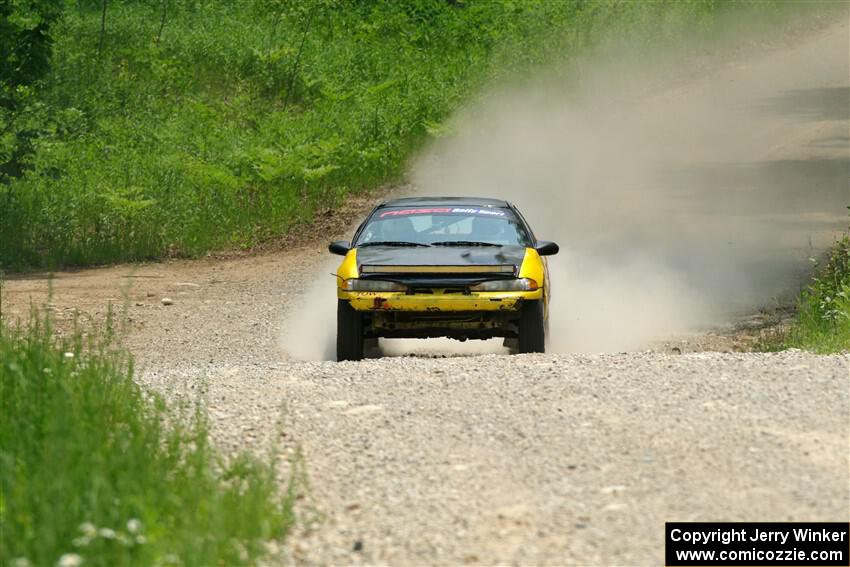 Eli Goethel / Max Sutton Mitsubishi Eclipse on SS1, Camp 3 North.