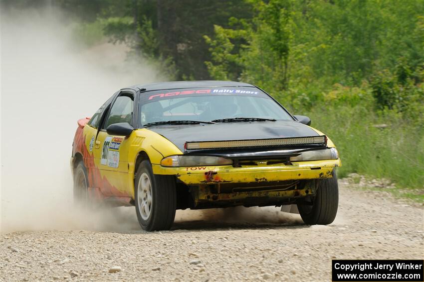 Eli Goethel / Max Sutton Mitsubishi Eclipse on SS1, Camp 3 North.