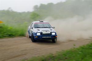 Perry Seaman / Patty Seaman Merkur XR4Ti on SS2, Skunk Creek.