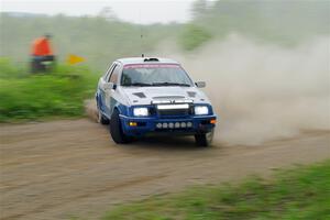 Perry Seaman / Patty Seaman Merkur XR4Ti on SS2, Skunk Creek.