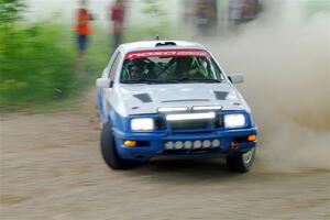 Perry Seaman / Patty Seaman Merkur XR4Ti on SS2, Skunk Creek.