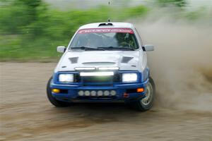 Perry Seaman / Patty Seaman Merkur XR4Ti on SS2, Skunk Creek.