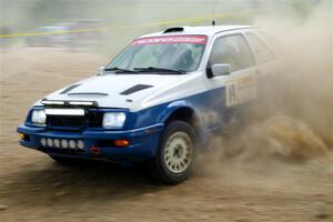 Perry Seaman / Patty Seaman Merkur XR4Ti on SS2, Skunk Creek.