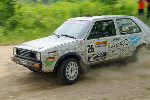 Mark Rokus / Mike Van Alphen VW GTI on SS2, Skunk Creek.