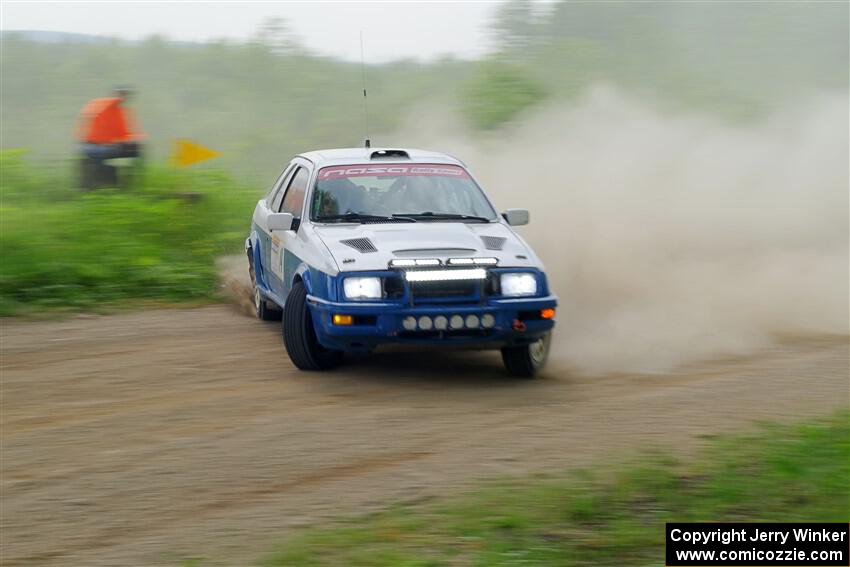 Perry Seaman / Patty Seaman Merkur XR4Ti on SS2, Skunk Creek.