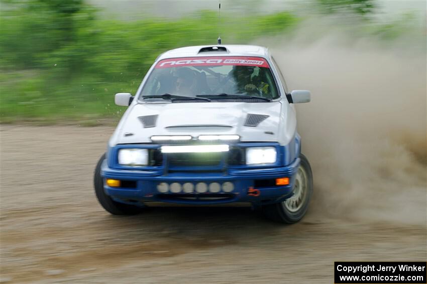 Perry Seaman / Patty Seaman Merkur XR4Ti on SS2, Skunk Creek.