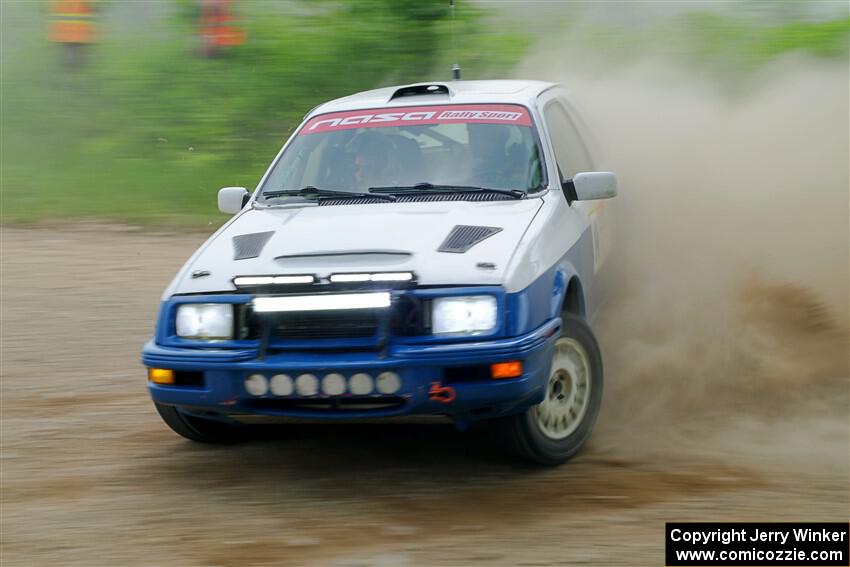 Perry Seaman / Patty Seaman Merkur XR4Ti on SS2, Skunk Creek.