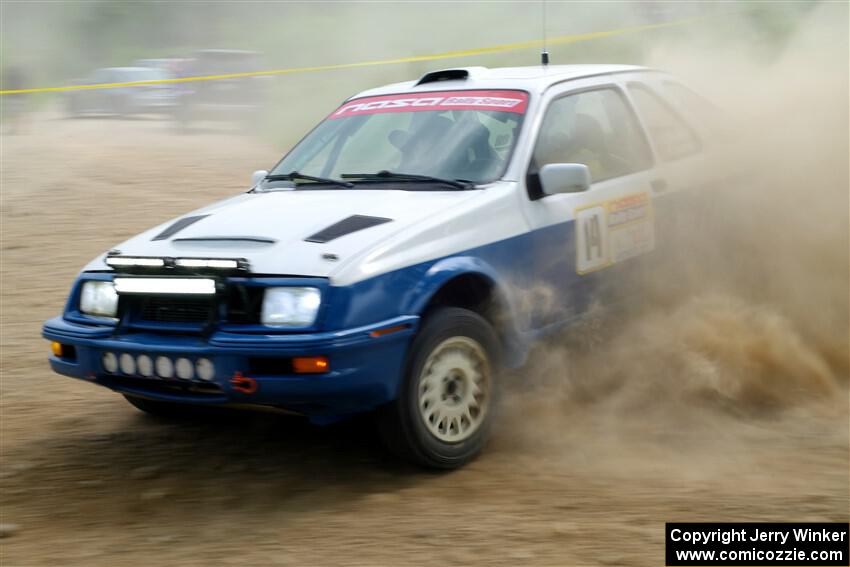 Perry Seaman / Patty Seaman Merkur XR4Ti on SS2, Skunk Creek.