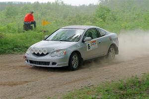 Derek Denti / Josh Remmetter Acura RSX on SS2, Skunk Creek.