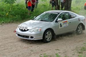 Derek Denti / Josh Remmetter Acura RSX on SS2, Skunk Creek.