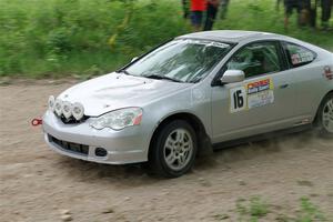 Derek Denti / Josh Remmetter Acura RSX on SS2, Skunk Creek.