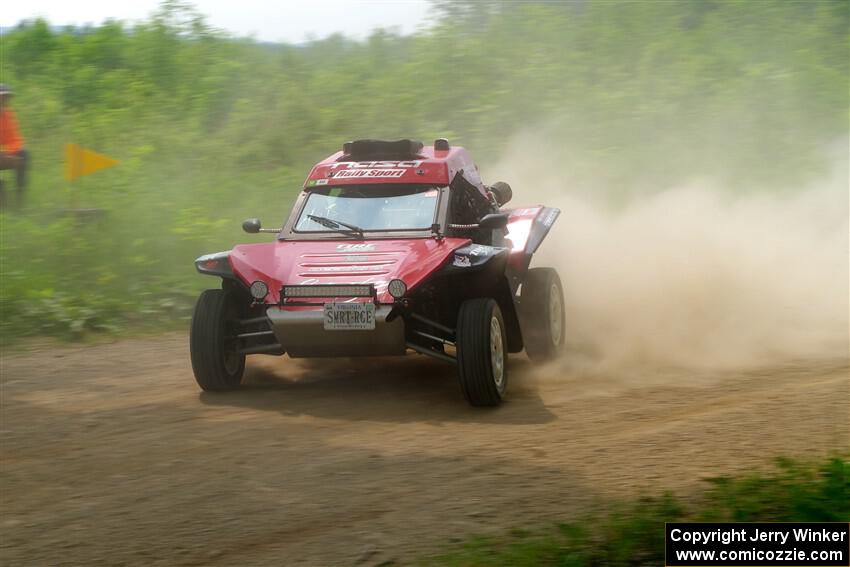 Sebastian Gomez Abero / Michelle Rogers Rage Comet R200T on SS2, Skunk Creek.