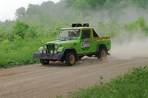 Mike Purzycki / Matt Wernette Jeep Scrambler on SS2, Skunk Creek.