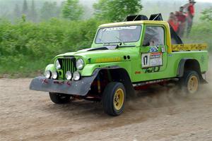 Mike Purzycki / Matt Wernette Jeep Scrambler on SS2, Skunk Creek.