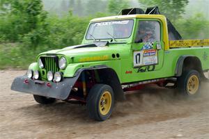 Mike Purzycki / Matt Wernette Jeep Scrambler on SS2, Skunk Creek.