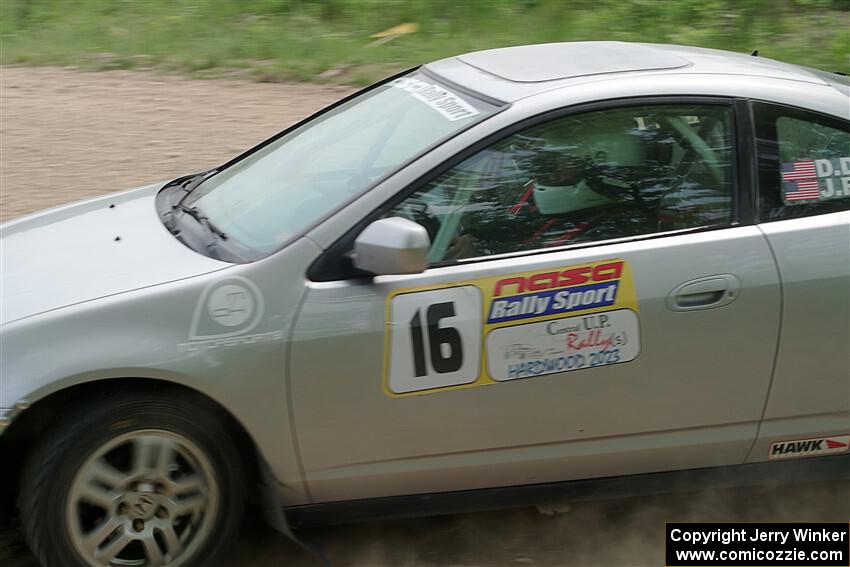 Derek Denti / Josh Remmetter Acura RSX on SS2, Skunk Creek.