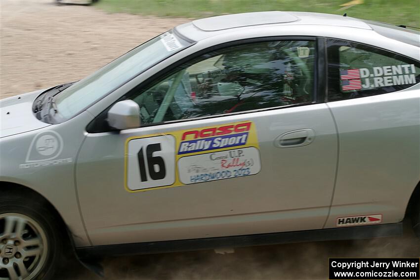 Derek Denti / Josh Remmetter Acura RSX on SS2, Skunk Creek.