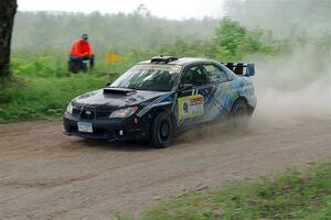 Matt James / Jackie James Subaru Impreza on SS2, Skunk Creek.