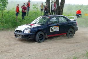 Mike Ryan's Subaru Impreza 2.5RS on SS2, Skunk Creek.