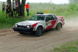 Eric Anderson / Taylor Haelterman Toyota Celica GTS on SS2, Skunk Creek.