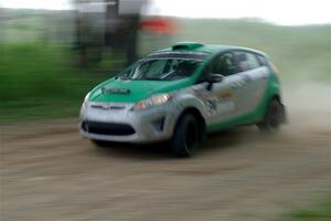 Eric Dieterich / Cherese Wyatt Ford Fiesta on SS2, Skunk Creek.