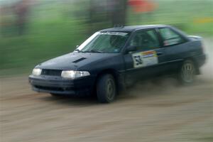 Jacob Kennedy / James Smith Ford Escort GT on SS2, Skunk Creek.