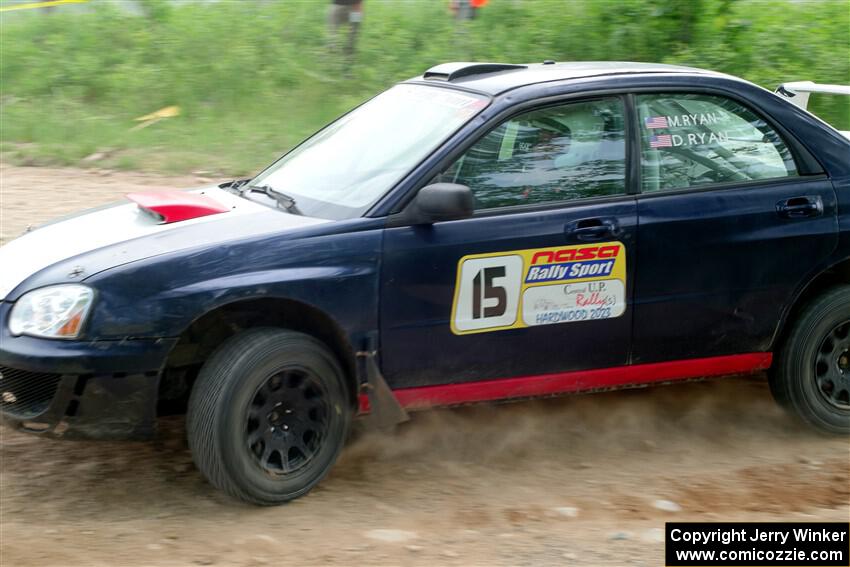 Mike Ryan's Subaru Impreza 2.5RS on SS2, Skunk Creek.