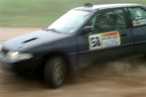 Jacob Kennedy / James Smith Ford Escort GT on SS2, Skunk Creek.