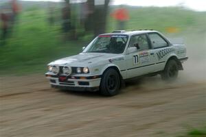 Heath Shively / Elena Huizar BMW 325i on SS2, Skunk Creek.