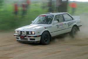 Heath Shively / Elena Huizar BMW 325i on SS2, Skunk Creek.