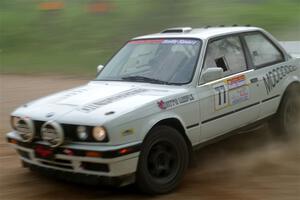 Heath Shively / Elena Huizar BMW 325i on SS2, Skunk Creek.