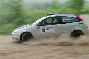 Srikanth Nayini / Otis Lee Miller Ford Focus SVT on SS2, Skunk Creek.