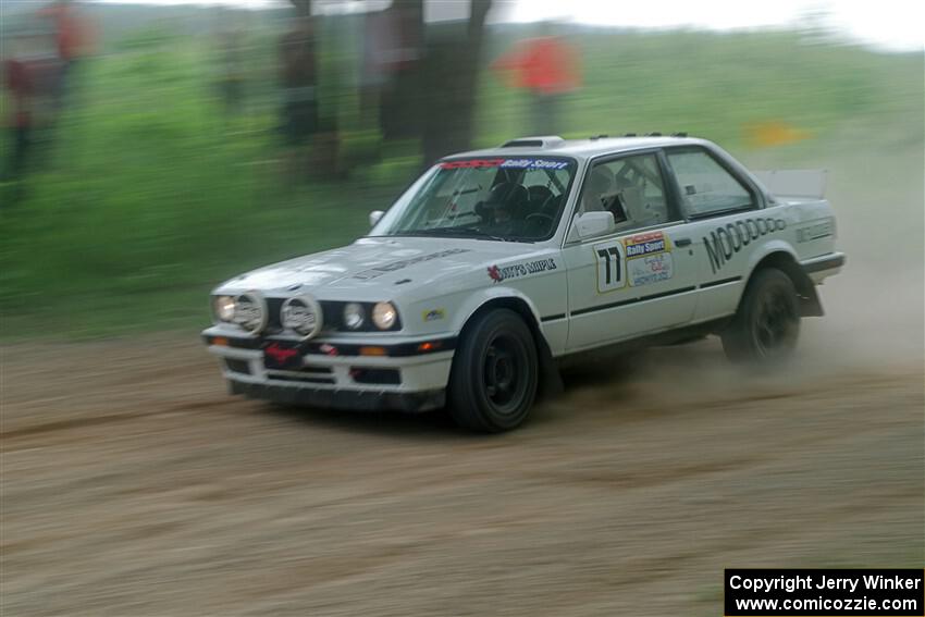 Heath Shively / Elena Huizar BMW 325i on SS2, Skunk Creek.