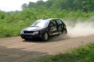 Chase Blakely / Mike Callaway VW GTI on SS2, Skunk Creek.