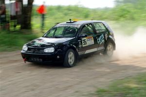 Chase Blakely / Mike Callaway VW GTI on SS2, Skunk Creek.