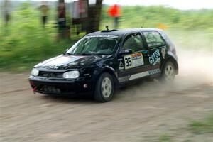 Chase Blakely / Mike Callaway VW GTI on SS2, Skunk Creek.