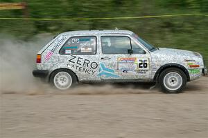 Mark Rokus / Mike Van Alphen VW GTI on SS3, Woodtick Hollow.