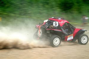 Sebastian Gomez Abero / Michelle Rogers Rage Comet R200T on SS3, Woodtick Hollow.