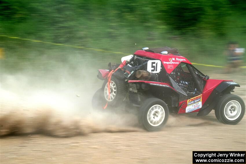 Sebastian Gomez Abero / Michelle Rogers Rage Comet R200T on SS3, Woodtick Hollow.