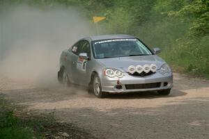 Derek Denti / Josh Remmetter Acura RSX on SS3, Woodtick Hollow.