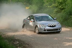 Derek Denti / Josh Remmetter Acura RSX on SS3, Woodtick Hollow.