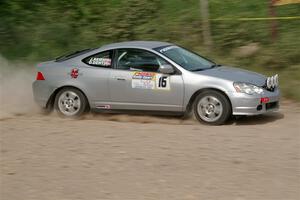 Derek Denti / Josh Remmetter Acura RSX on SS3, Woodtick Hollow.