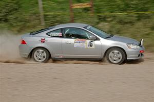 Derek Denti / Josh Remmetter Acura RSX on SS3, Woodtick Hollow.