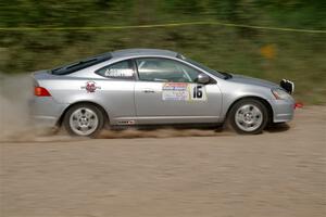 Derek Denti / Josh Remmetter Acura RSX on SS3, Woodtick Hollow.