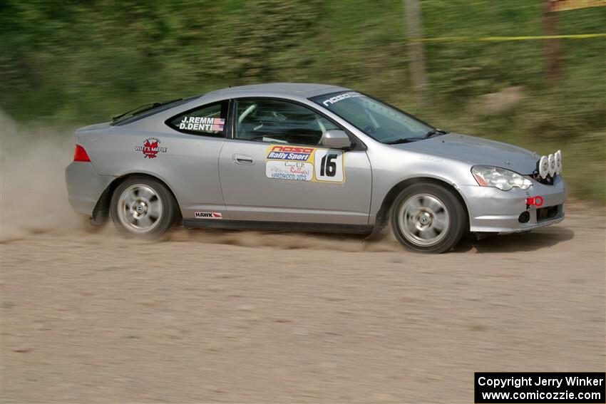 Derek Denti / Josh Remmetter Acura RSX on SS3, Woodtick Hollow.