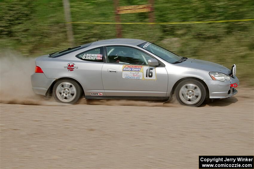 Derek Denti / Josh Remmetter Acura RSX on SS3, Woodtick Hollow.