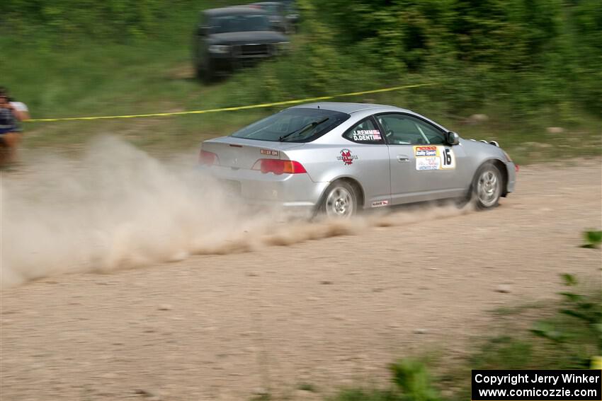 Derek Denti / Josh Remmetter Acura RSX on SS3, Woodtick Hollow.