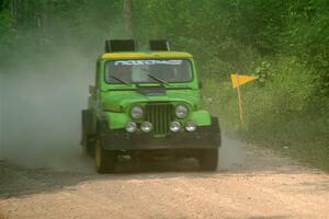 Mike Purzycki / Matt Wernette Jeep Scrambler on SS3, Woodtick Hollow.